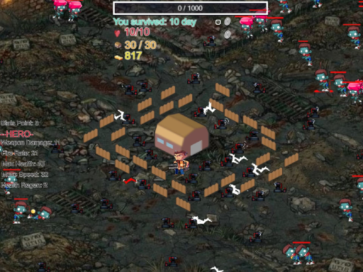 Terrifying Zombies: Tower Defense 1 Game